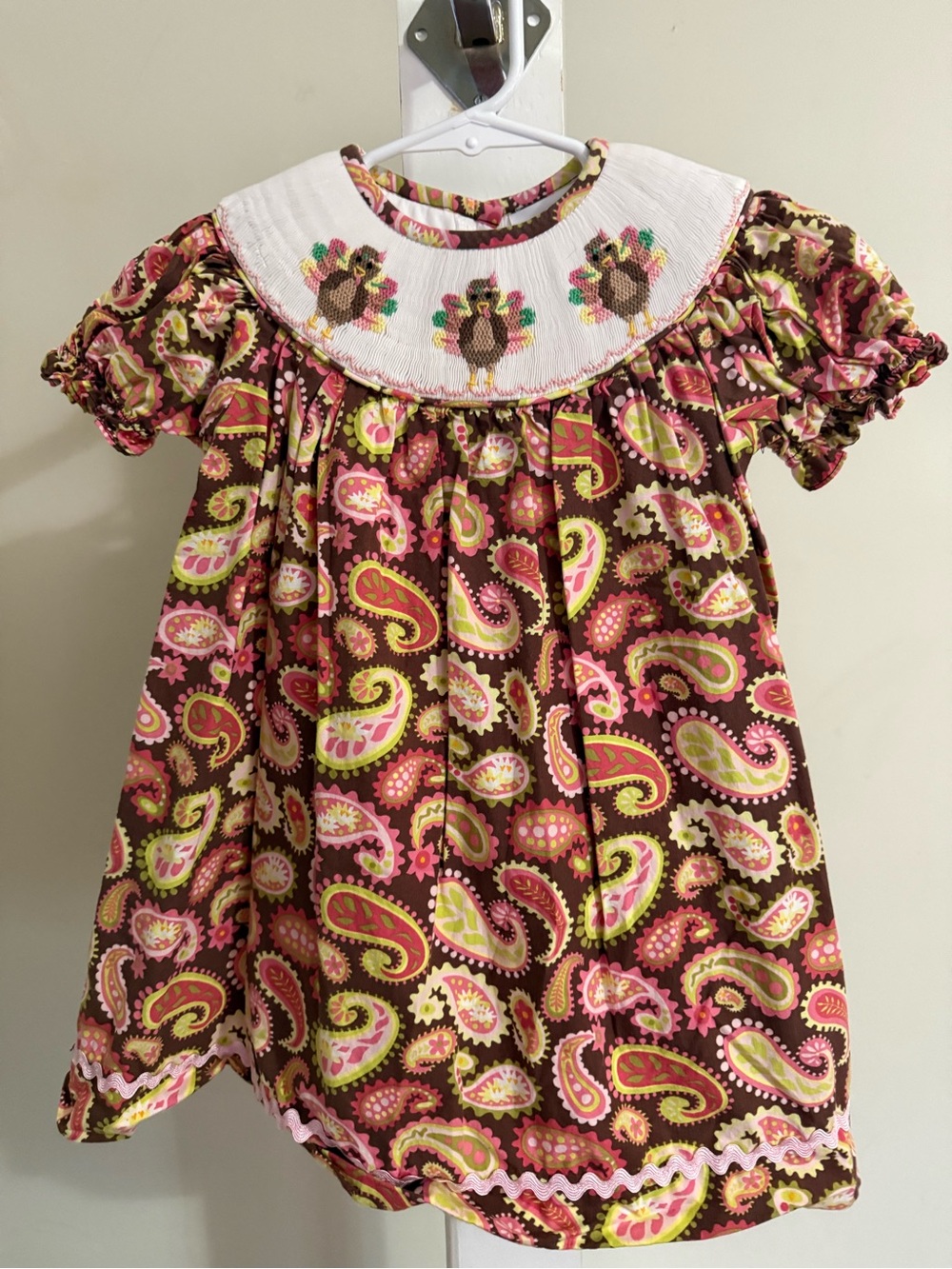 New Doxie Jane Smocked Thanksgiving Dress